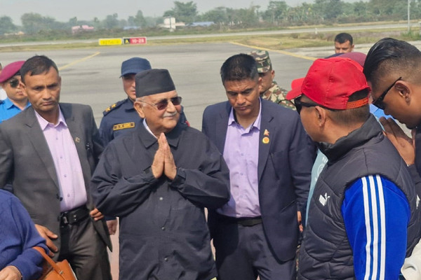 अझै पनि चुनावका लागि ढुक्कको वातावरण बनि सकेको छैन : अध्यक्ष ओली