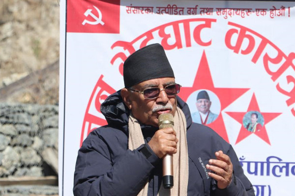 रुकुमको समग्र विकासका लागि उम्मेदवार बनेर आएँ : दाहाल