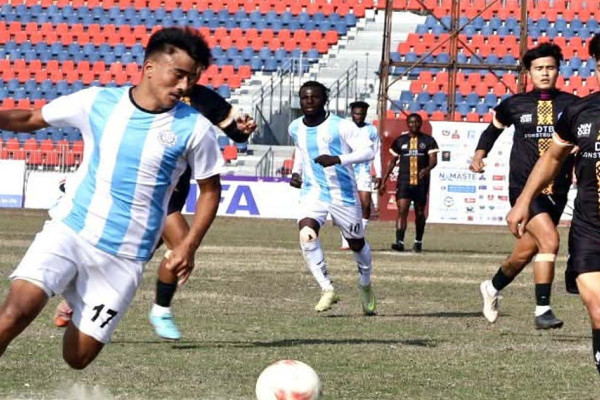 आहा ! रारा गोल्डकप: सिक्किमलाई हराउँदै मनाङ मर्स्याङ्दी सेमिफाइनलमा