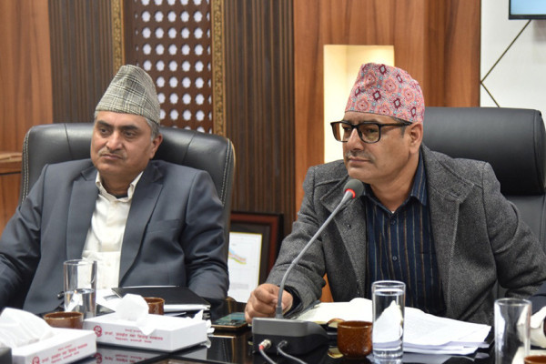 ऊर्जा विकास र वातावरण संरक्षणबीच सहकार्य सुदृढ गर्न दुई मन्त्रालयबीच बैठक