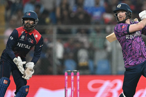 कुशल भुर्तेलले पठाए स्कटल्याण्डका कप्तानलाई पभिलियन