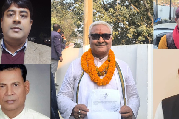 धनुषा–२ : घरदेखि खेतसम्मै पुगेर मत माग्दै उम्मेदवार