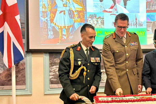लन्डनस्थित दूतावासमा २६३ औँ नेपाली सेना दिवस : बेलायती चिफअफ स्टाफको प्रशंसा