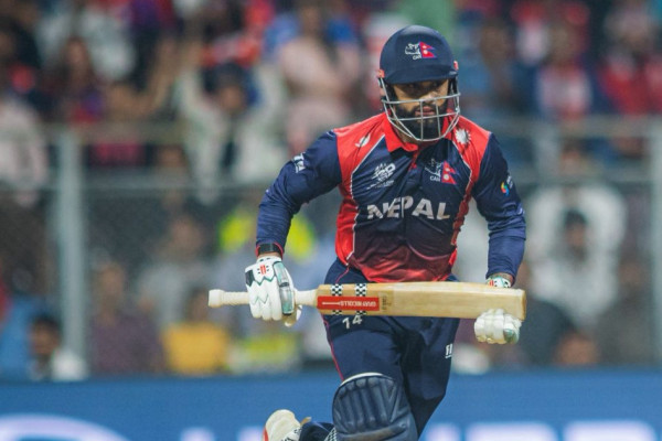 ७४ रनको साझेदारी तोडियो, अर्धशतक बनाउन चुके भुर्तेल