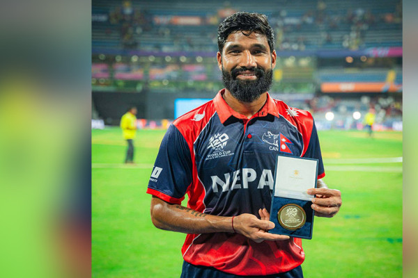 टी-२० अलराउन्डर वरीयातामा दीपेन्द्रको स्थानमा सुधार