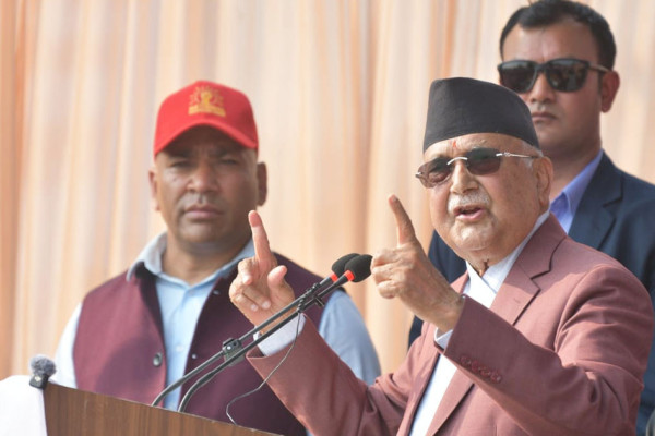 नेसनल फोर्स बनेको छ, अब कहीँ केही जल्न पाउँदैन: ओली