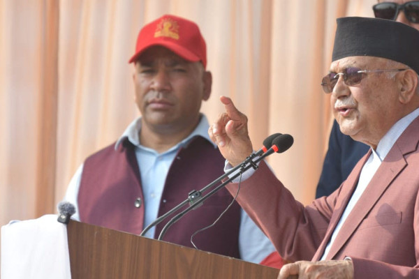 हाम्रो भोलेन्टियर फोर्सको बोली मिठो र व्यवहार नरम हुन्छ: ओली