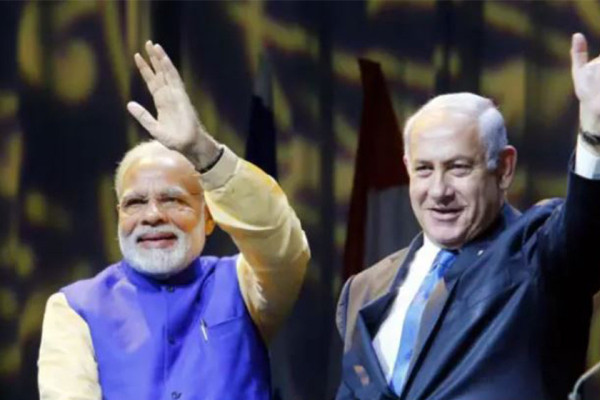 भारतीय प्रधानमन्त्री मोदी इजरायल भ्रमणमा