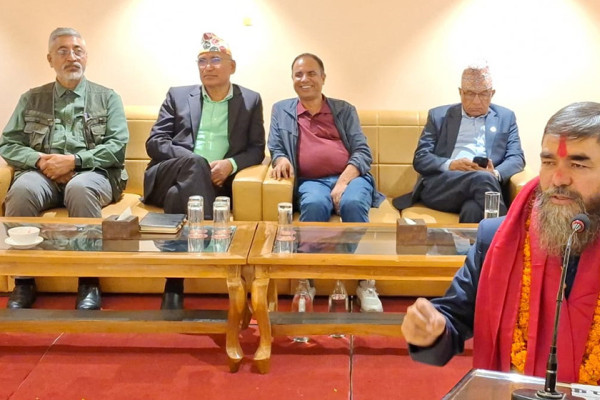 नेकपा केन्द्रीय सदस्य विनोद पहाडी एमाले प्रवेश, विष्णु पौडेलले गरे स्वागत