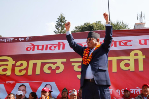 जनताको मतको तागतबाटै सिंहदरबारको नेतृत्व गर्छाैं: दाहाल