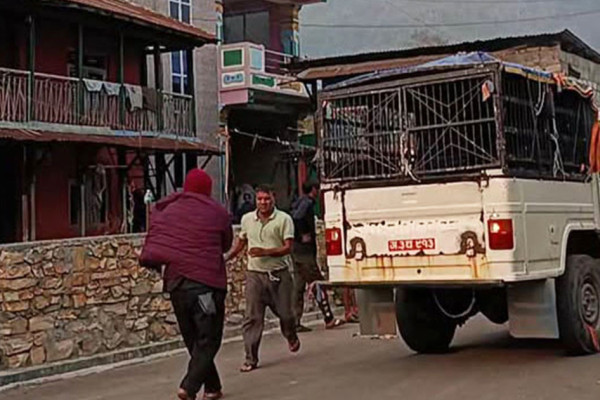 लमजुङमा जिपको ठक्करबाट पैदलयात्री गम्भीर घाइते