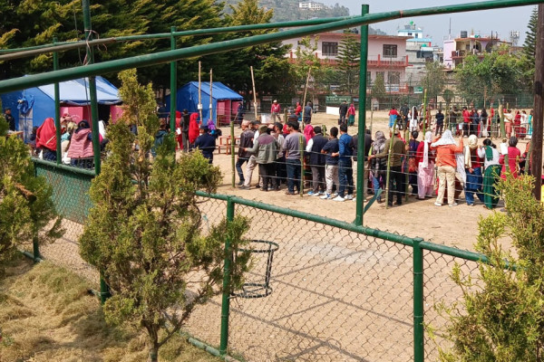 देशभर उत्साहजनक मतदान, १२ बजेसम्म १८ प्रतिशत मत खस्यो