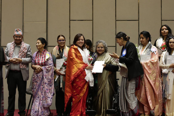 अन्तर्राष्ट्रिय नारी दिवसका अवसरमा १० प्रभावशाली महिला सम्मानित