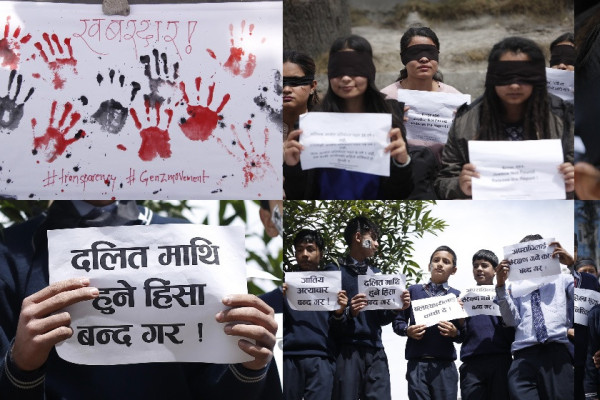 इनिशा हत्या प्रकरण : न्याय माग्दै आज पनि प्रदर्शन (फोटोफिचर)