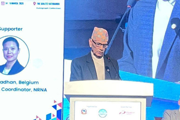 नेपालको समृद्धिमा योगदान गर्न गैरआवासीय नेपालीलाई परराष्ट्रमन्त्री शर्माको आह्वान