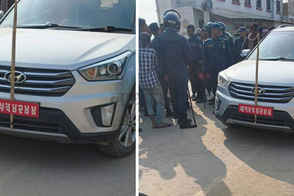 रास्वपाका उमेदवारको गाडीले ठक्कर दिँदा एक जनाको मृत्यु