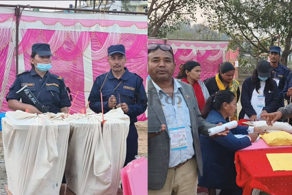 मतदान सकिएसँगै मतपेटिका संकलनको क्रम सुरु