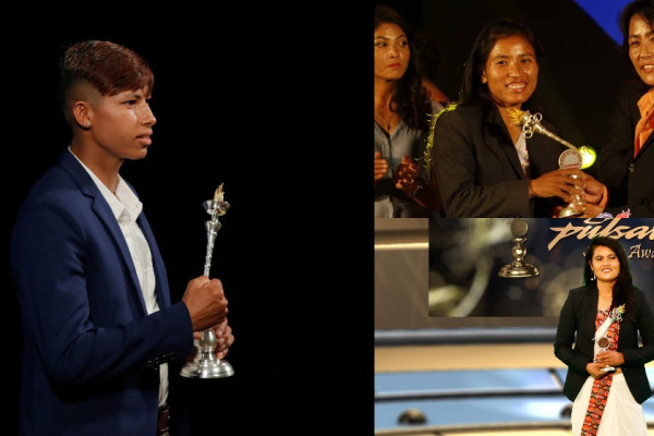 एनएसजेएफ पल्सर स्पोर्ट्स अवार्ड : महिलातर्फ खेलाडी र खेलमा विविधता