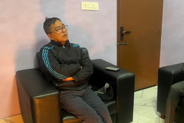 सञ्चारमन्त्री खरेल र राप्रपा अध्यक्ष लिङ्देनबिच भेटवार्ता