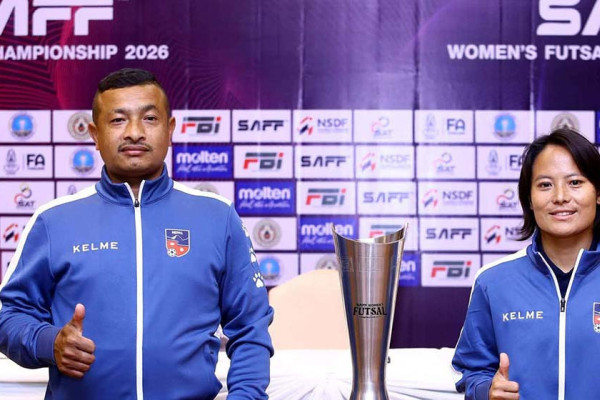 साफ फुटसल च्याम्पियनसिप: नेपाल र श्रीलंका खेल्दै