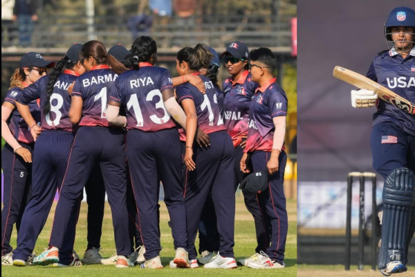 आफ्नो अन्तिम अभ्यास खेलमा नेपाल अमेरिकासँग पराजित