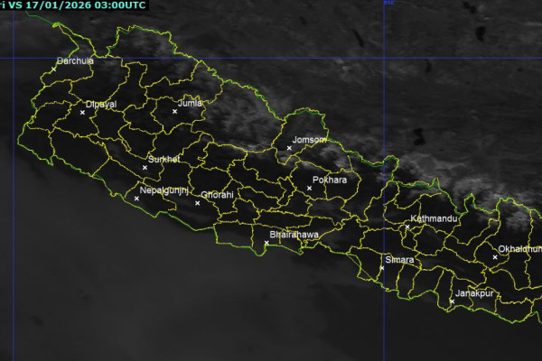 आज राति र भोलि हल्का पानी पर्ने सम्भावना !