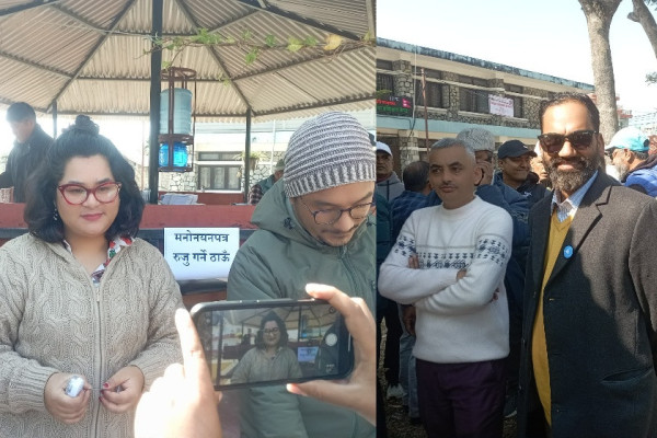 कास्की-१ मा गणेश र मनिषाको उम्मेदवारी&nbsp;