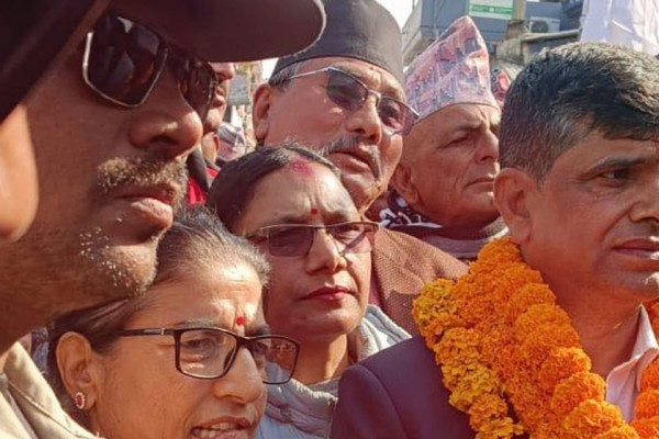 नवपलपुर-१ मा एमालेका सापकोटाले उम्मेदवारी