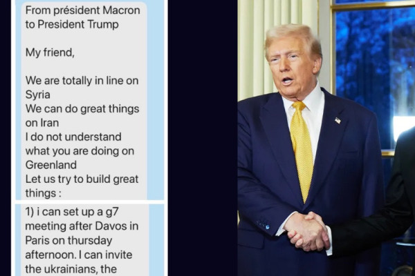 ट्रम्पले म्याक्रोनको ‘प्राइभेट म्यासेज’ सार्वजनिक गरेपछि...