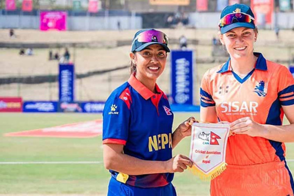 महिला टी-२० विश्वकप ग्लोबल छनोट: नेदरल्यान्डसँग प्रतिस्पर्धा गर्दै नेपाल