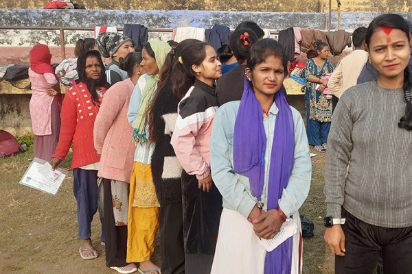 आमाहरूको निर्वाचन प्रहरी बन्ने रहर