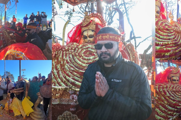 बालेनले गरे पाथीभरा मन्दिरमा पूजा (तस्बिरसहित)