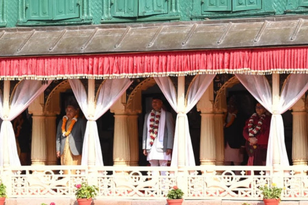 राष्ट्रपति पौडेलद्वारा वसन्त श्रवण