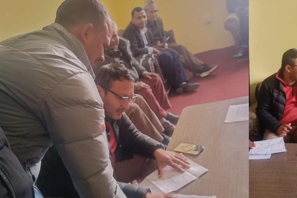 बागी भूपेन्द्रजंगले उम्मेदवारी फिर्ता लिए