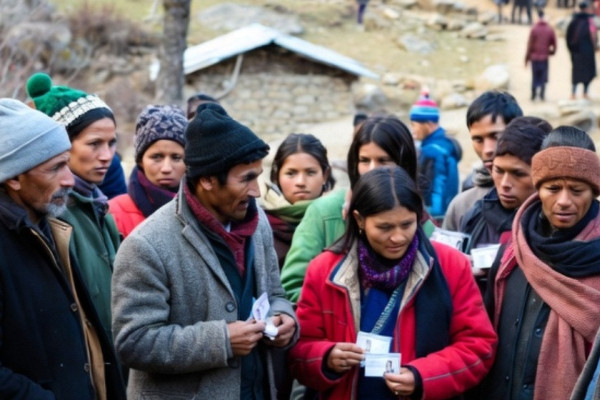 चिसो छल्न बेँसी झरेका मतदातालाई मत हाल्न मुस्किल