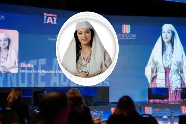 भ्रष्टाचार रोक्न बनाइएकी एआई मन्त्री शंकाको घेरामा, दुई अधिकारी घरमै नजरबन्द