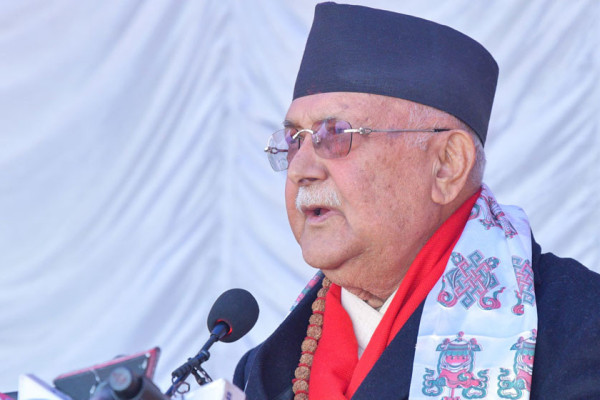 देशका विरुद्ध हुने कुनै पनि समर्पण स्वीकार्य छैन: ओली