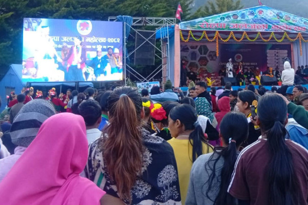 रोल्पा जलजला महोत्सव सुरु