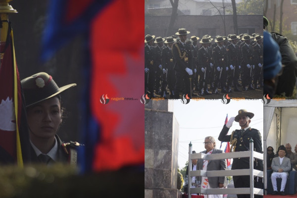 प्रधानमन्त्रीद्वारा सहिद स्मारकमा श्रद्धाञ्जली अर्पण (तस्बिरहरू)