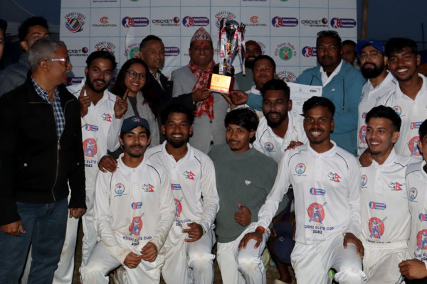 मोरङलाई कोशी एलाइट कपको उपाधि