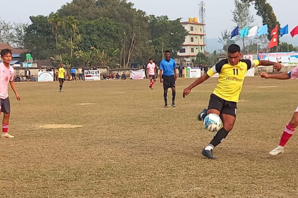 एपीएफ नारदमुनि गोल्डकपको सेमिफाइनलमा