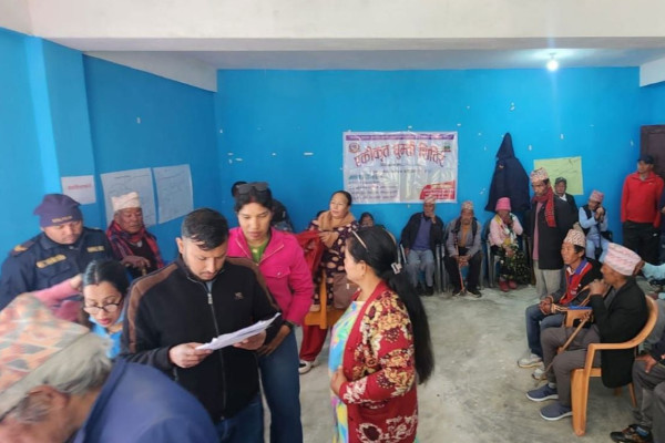 पाथीभरा याङवरकमा साढे सात सयलाई घुम्ती शिविरको सेवा