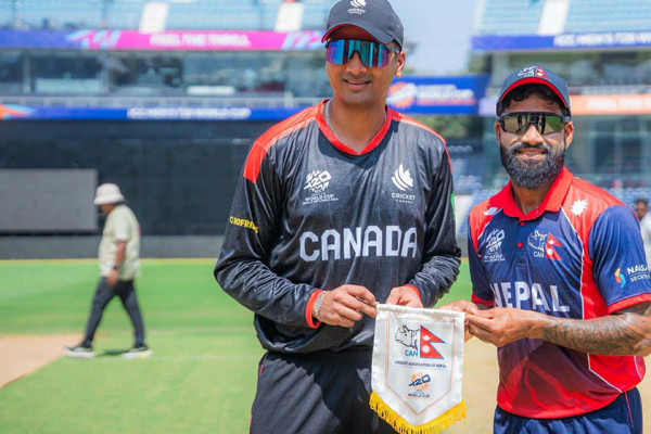 टी-२० विश्वकप वार्मअप: क्यानडाविरुद्ध नेपालले बलिङ गर्ने, कप्तानको जिम्मेवारी ऐरिलाई