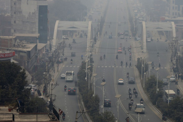 काठमाडौँको वायु प्रदूषण अस्वस्थ तहमा
