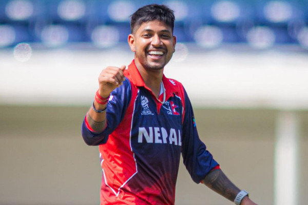 सन्दीपले दिलाए तेस्रो विकेट