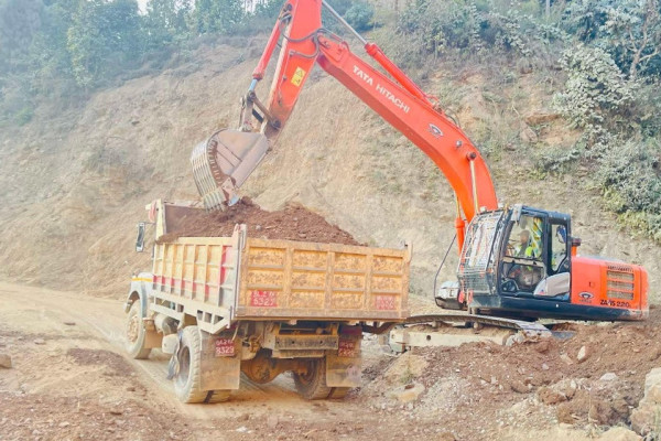 रुद्रवेणी-वामीटक्सार सडक फागुन १५ सम्म बन्द हुने