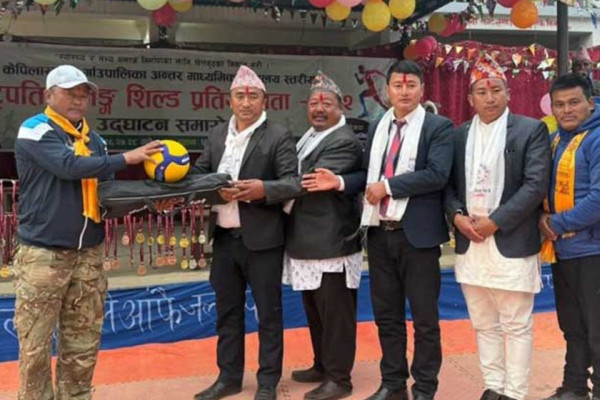 केपिलासगढीमा पाँचौँ राष्ट्रपति रनिङ शिल्ड सुरु