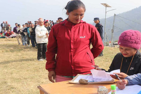 मतदाता शिक्षा प्रभावकारी बनाउन ‘नमूना मतदान’ अभ्यास