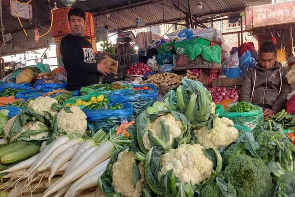 यस्तो छ आजका लागि कृषिउपजको थोक मूल्य