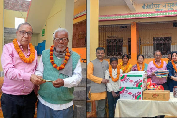 नेपालको अनाथालयमा भारतीय नागरिकको सहयोग